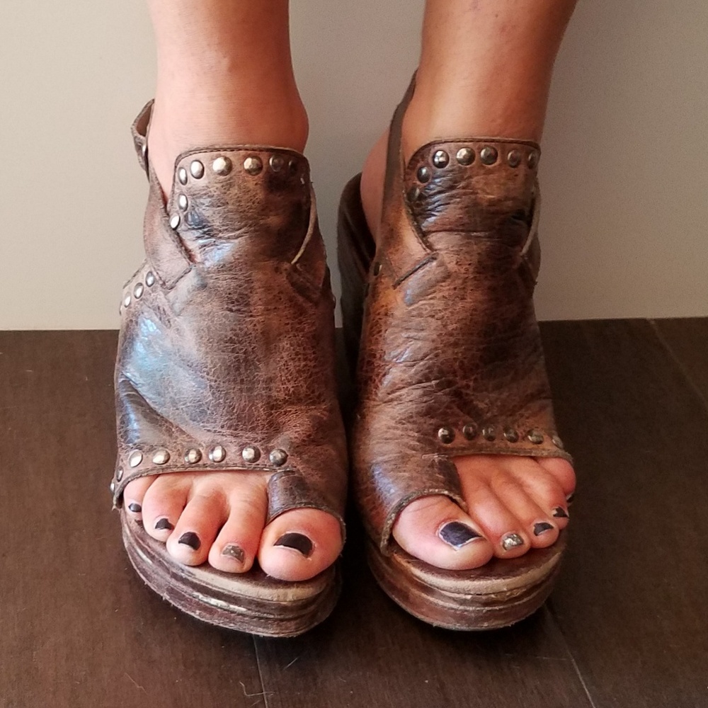 Bed stu wedge sandals